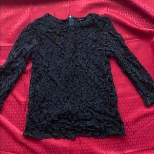 Lace 3/4 sleeve blouse